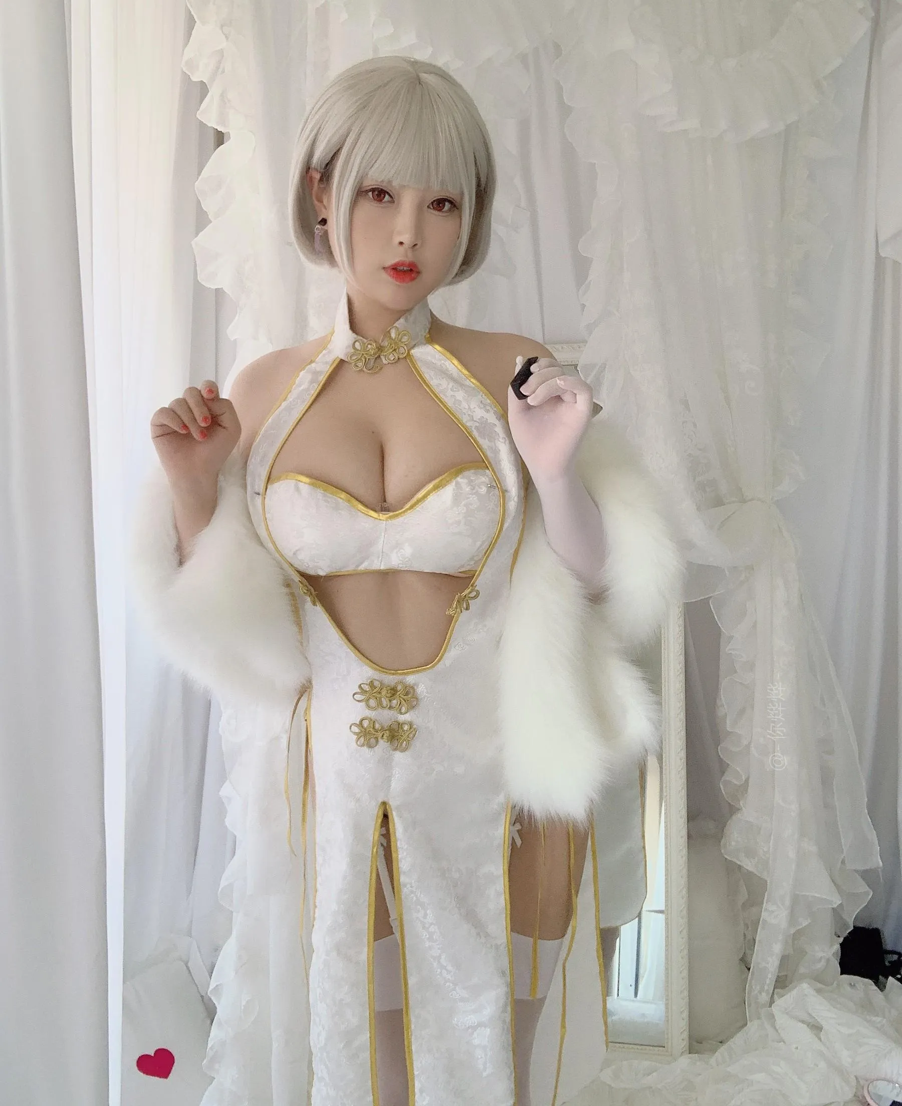 白烨 – NO.12 白旗袍 [41P]插图8